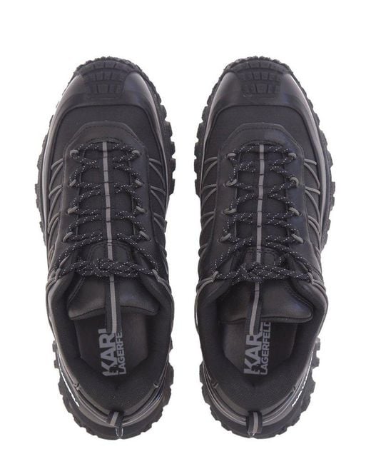 Karl Lagerfeld Gray K/trail Kross Lace-up Sneakers for men