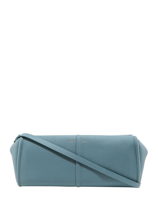 Max Mara Blue Elsap Clutch Bag