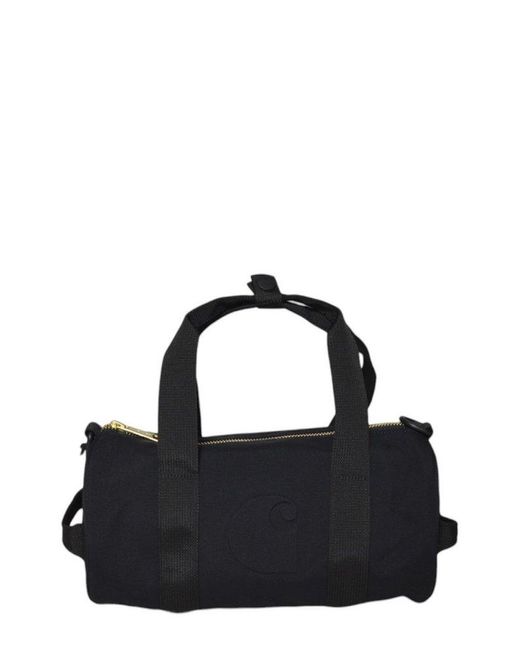 Carhartt Black Clarton Zipped Duffle Bag for men