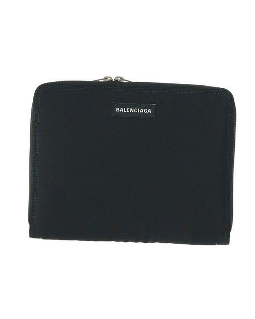 Balenciaga Black Explorer Ipad Case for men