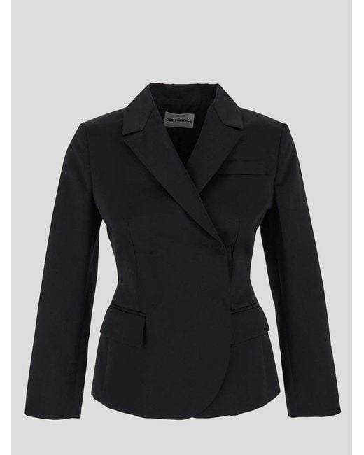 Des Phemmes Blue Tailored Blazer Jacket