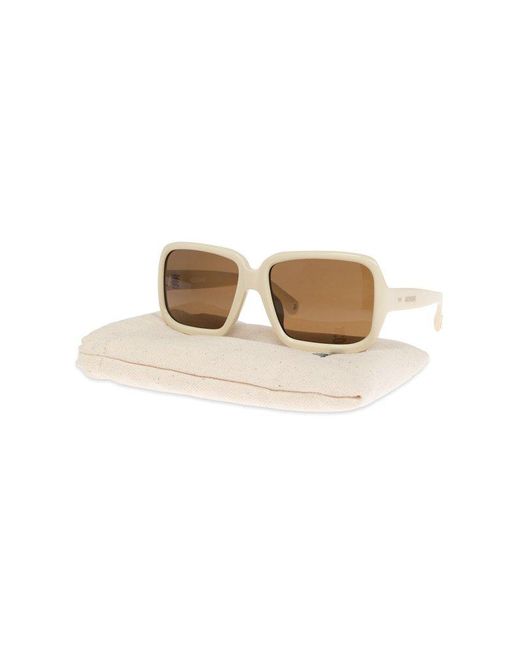 【関税&送料込み】Jacquemus Jac86 Cabana Sunglasses Jacquemus Jac86 Cabana Sunglasses in Brown | Lyst
