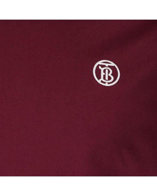 Burberry Tb-embroidered Crewneck T-shirt for men
