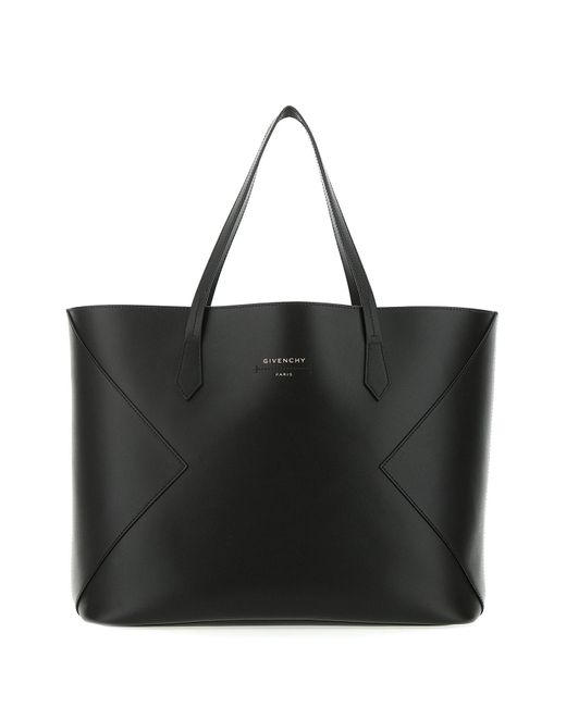 Givenchy Black Wing Leather Tote