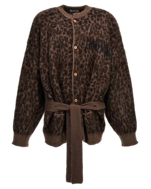 Belted cardigan deals mens