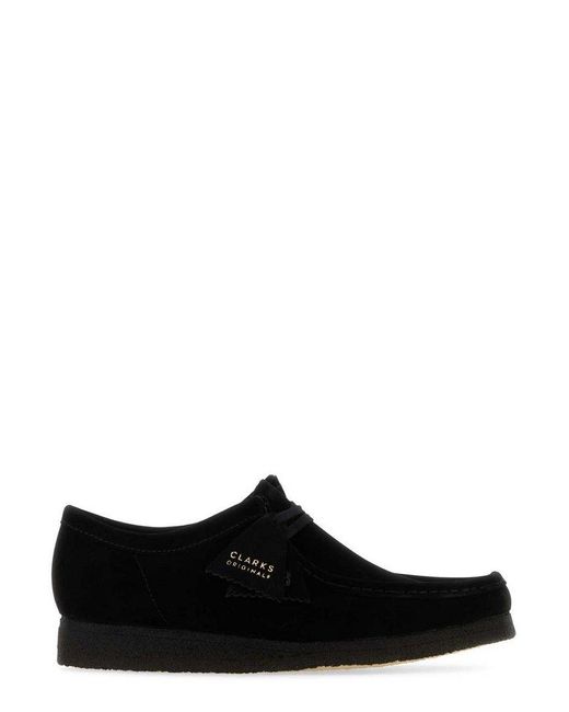 Clarks Black Wallabee Lace-up Shoes for men