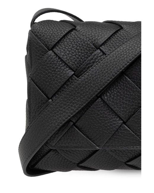 Bottega Veneta Black Shoulder Bag `diago`, for men