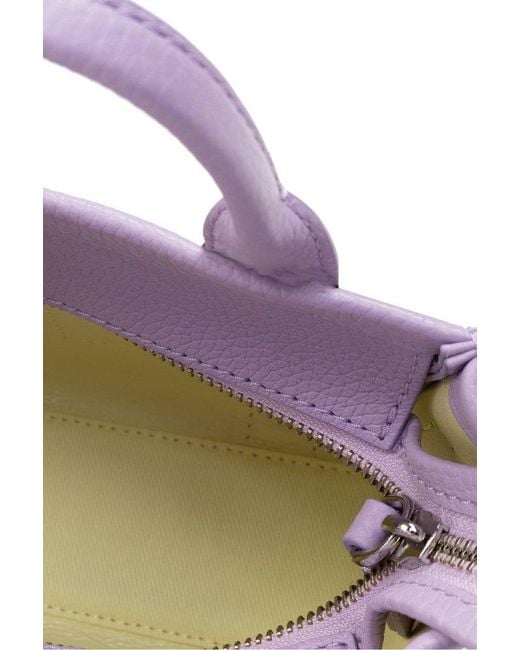 Marc Jacobs Purple Shoulder Bag 'the Tote Bag',