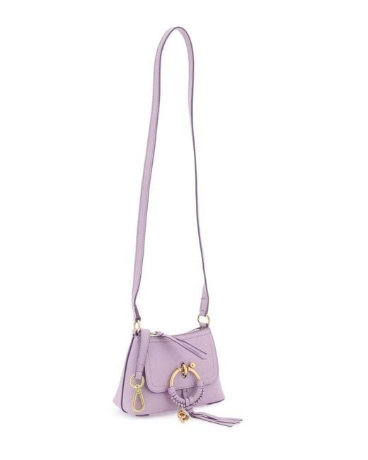See By Chloé Purple Joan Mini Crossbody Bag