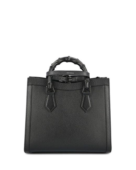 Gucci Black Diana Small Tote Bag