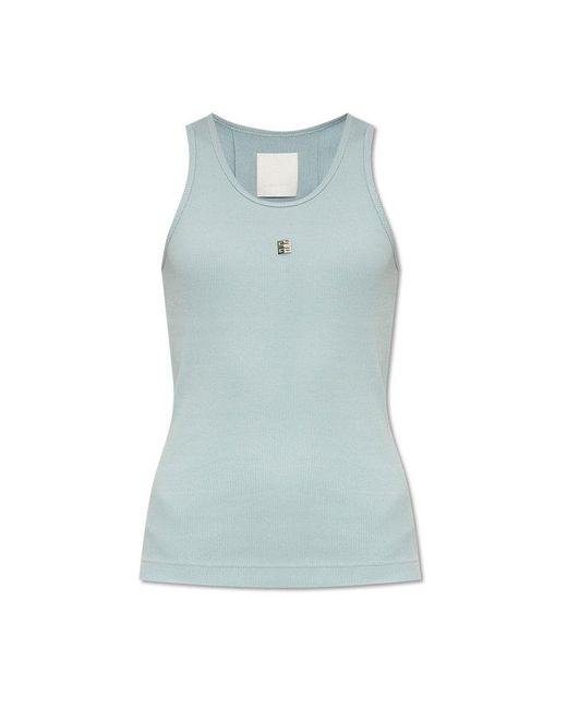 Givenchy Blue Cotton Top,