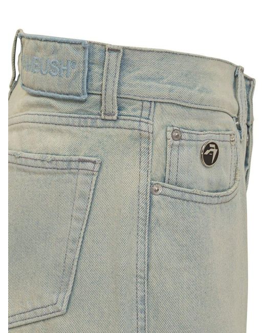 Ambush Gray Cargo Denim Jeans for men