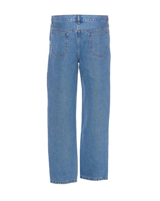 A.P.C. Mid-rise Jeans in Blue for Men Lyst