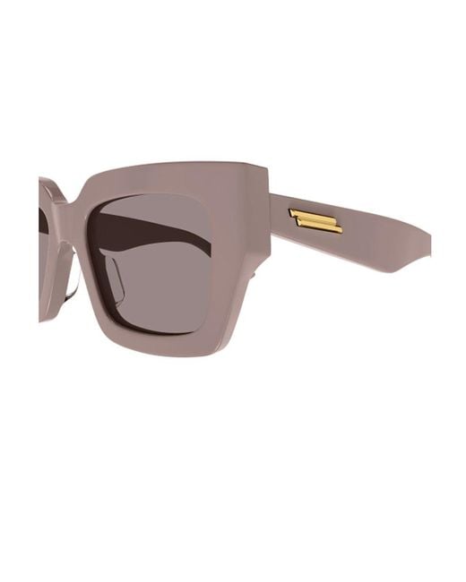 Bottega Veneta Brown Bv1212S Linea New Classic 006 Sunglasses