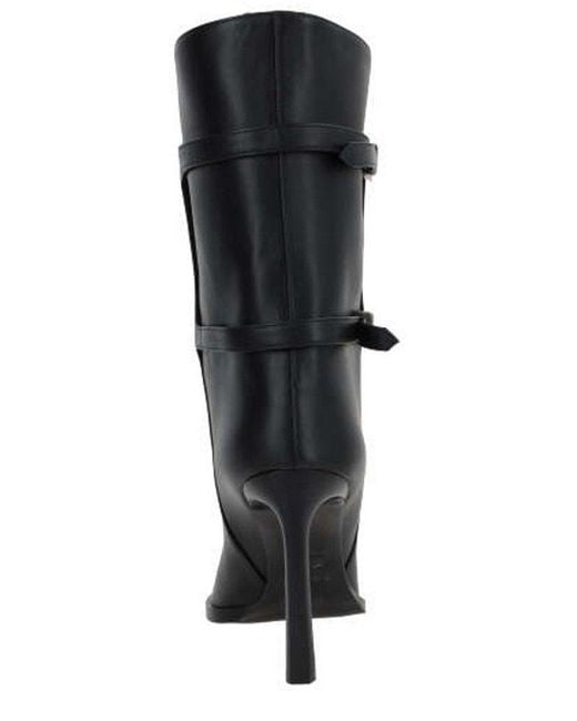Sergio Rossi Black Sr Thalestris Pointed Toe Boots