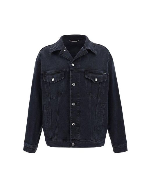 Dolce & Gabbana Blue Jackets for men