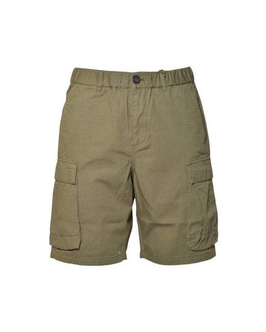 Barbour Green Westmorland Ripstop Cargo Shorts for men