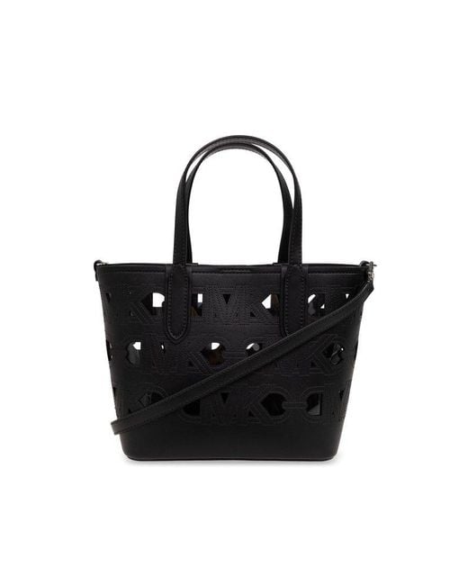 MICHAEL Michael Kors Black 'eliza Xs' Shopper Bag,