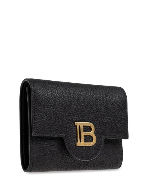 Balmain Black B Buzz 23 Wallet for men