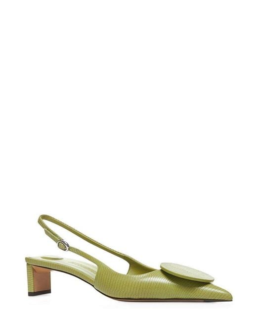Jacquemus Green Pumps