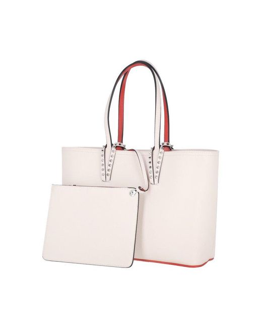 Christian Louboutin Pink Cabata Small Tote Bag