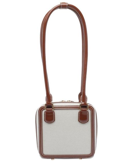 Self-Portrait White Bow Embellished Shoulder Bag