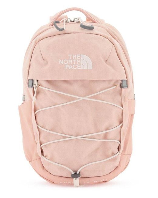 The North Face Pink Borealis Zip-up Mini Backpack