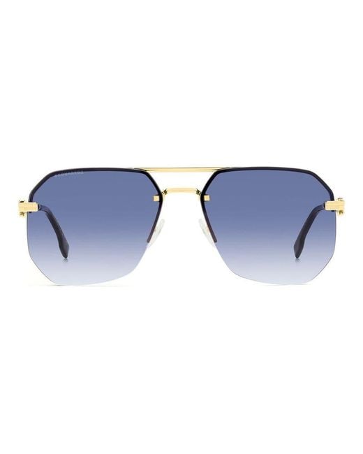 DSquared² Black Hype Aviator Sunglasses for men