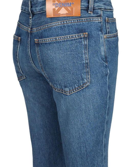 Off-White c/o Virgil Abloh Blue Britney Jeans