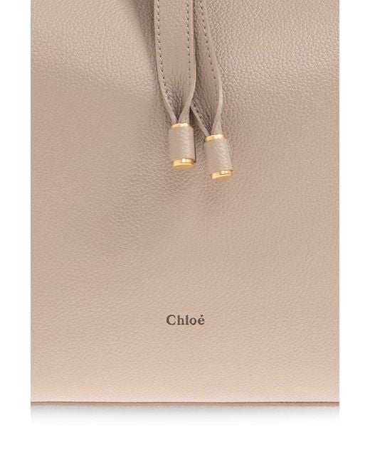 Chloé Natural Marcie Small Shoulder Bag