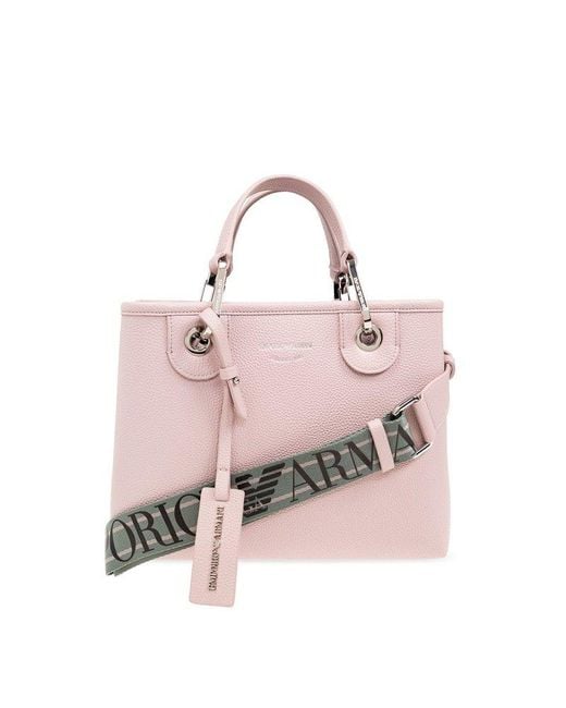 Emporio Armani Pink Shopper Bag,