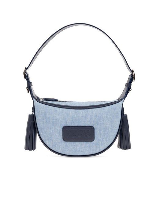 KENZO Blue 'small 18' Shoulder Bag,