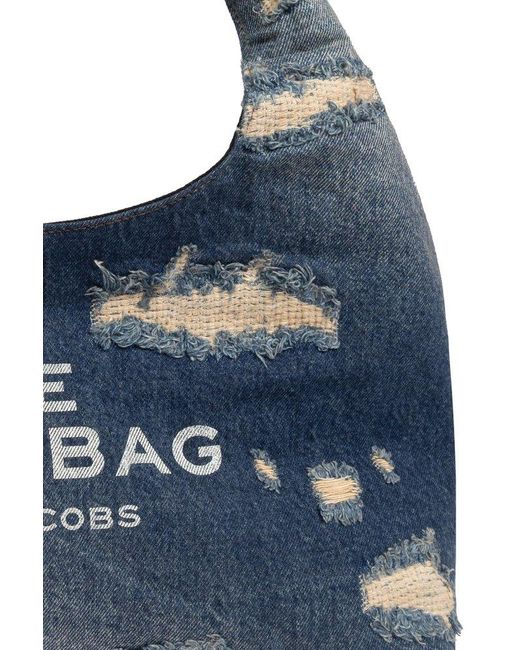 Marc Jacobs The Rip And Repair Denim Sack Shoulder Bag in