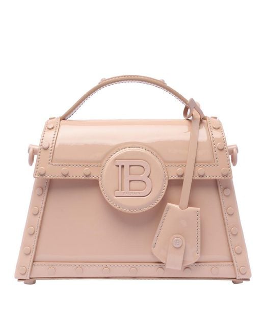 Balmain Pink B Buzz Dynasty Fold-over Top Tote Bag