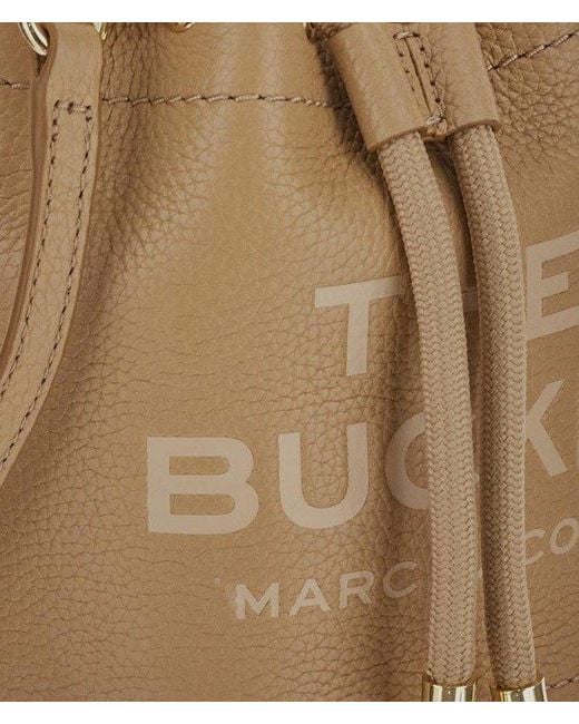 Marc Jacobs Natural Logo Bucket Bag