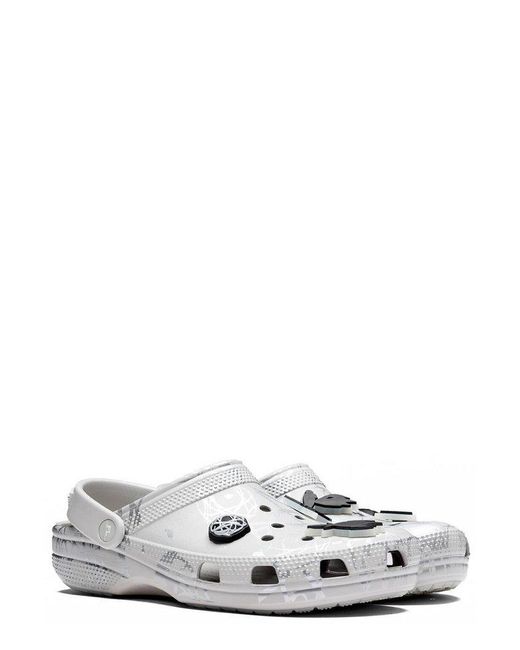 CROCSTM White X The Futura Laboratories Classic Clogs