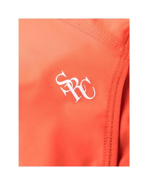 Sporty & Rich Red Beachwears