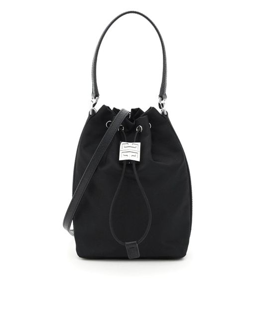 Givenchy Black 4g Drawstring Bucket Bag