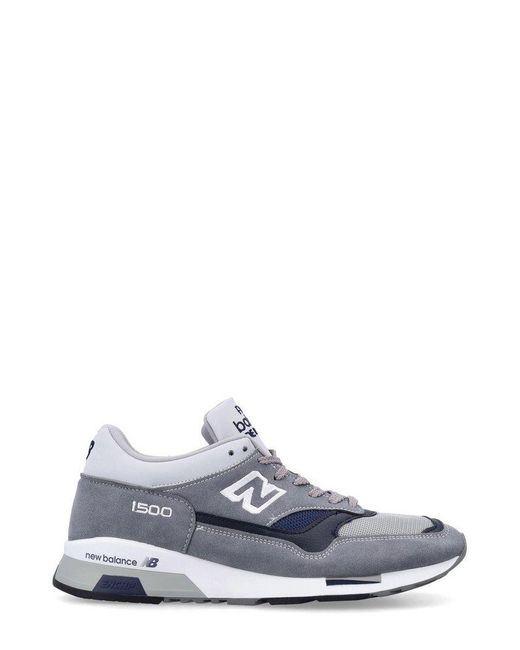 New Balance White 1500 Lace-Up Sneakers