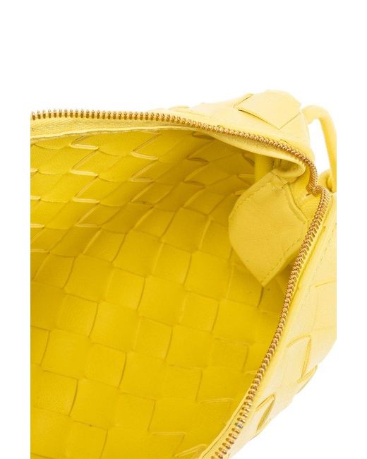Bottega Veneta Yellow ‘Loop Mini’ Shoulder Bag