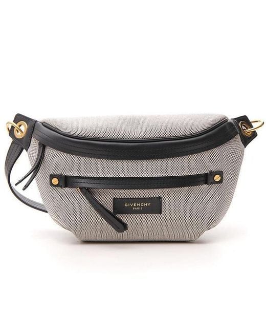 Givenchy Gray Whip Canvas Belt Bag