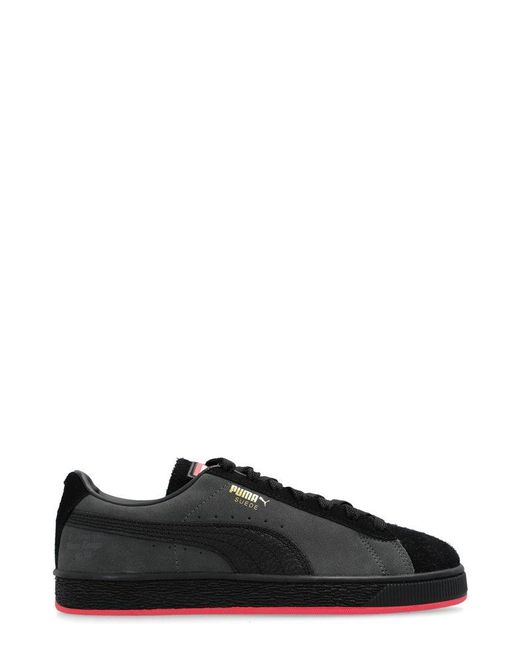 PUMA Black X Staple Lace-up Sneakers