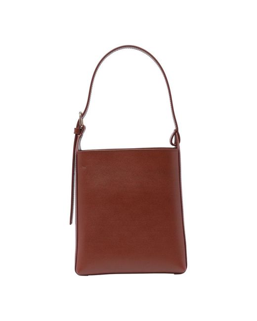 A.P.C. Brown Virginie Small Tote Bag