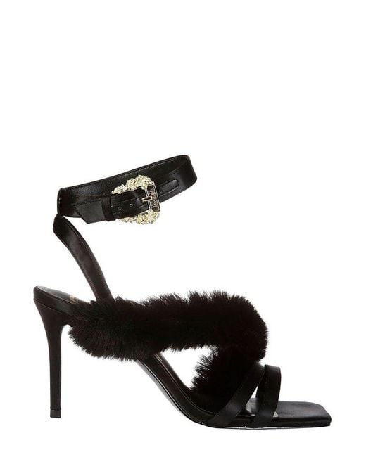 Versace Black Fondo Emily Dis. 37 Shoes