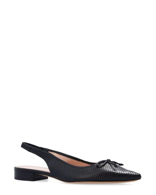 Kate Spade Black Cutout Slingback Sandals