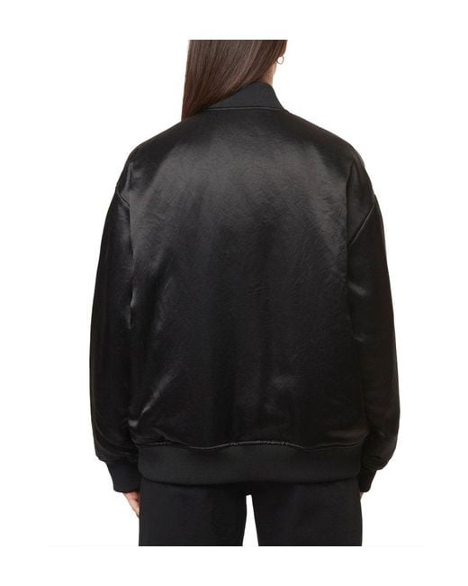 Max Mara Black Zip-up Long-sleeved Bomber Jacket