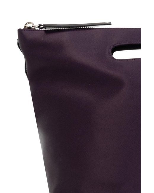 The Attico Purple Via Del Gardini 30 Handbag