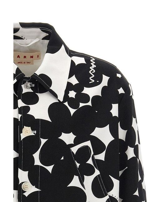 Marni Black 'dillies' Jacket for men