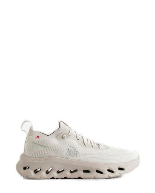 Loewe White Cloudtilt Lace-up Sneakers for men