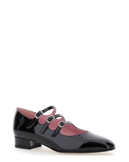 CAREL PARIS Black Paris Ariana Mary Janes Pumps